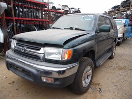 2002 Toyota 4Runner SR5 Green SR5 3.4L AT 2WD #Z22887